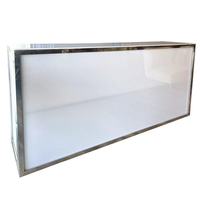 Bar premium blanc en acrylique / Premium White Acrylic Bar