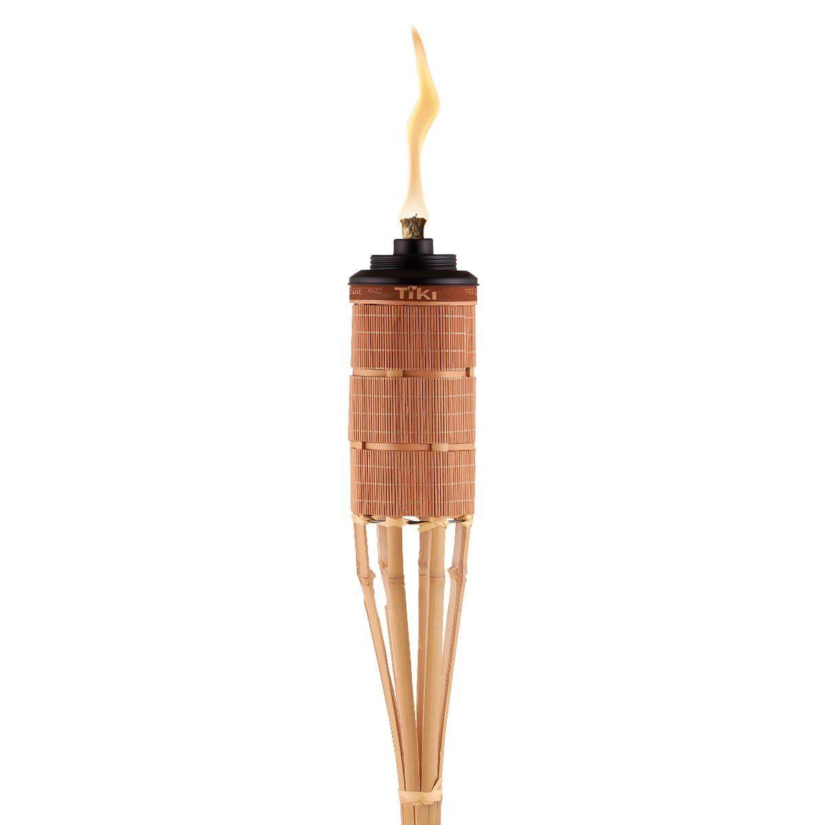 Torche tiki décorative / Decorative Tiki Torch