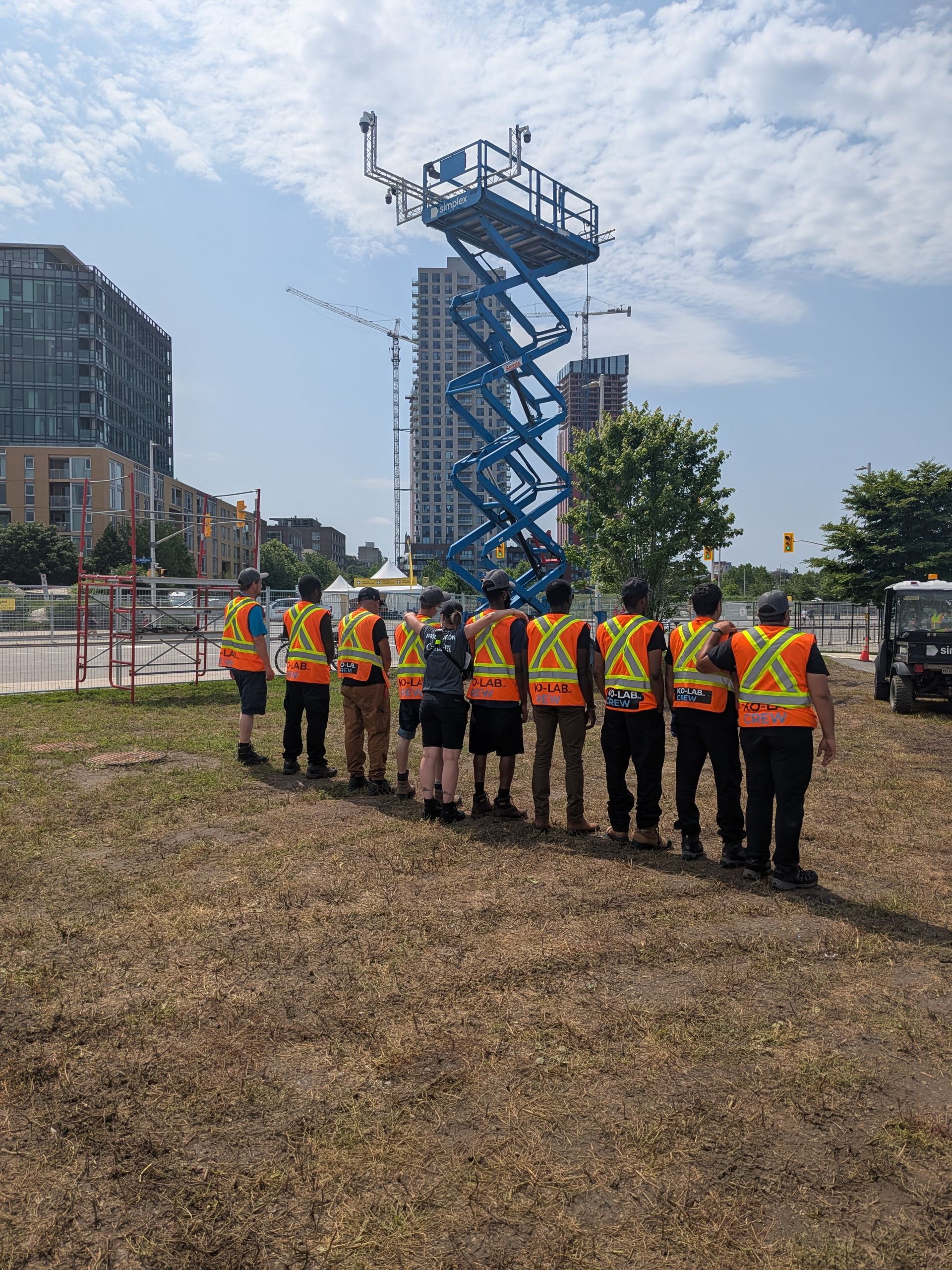 Équipe KO-LAB en opération sur le terrain, Canada Day 2026