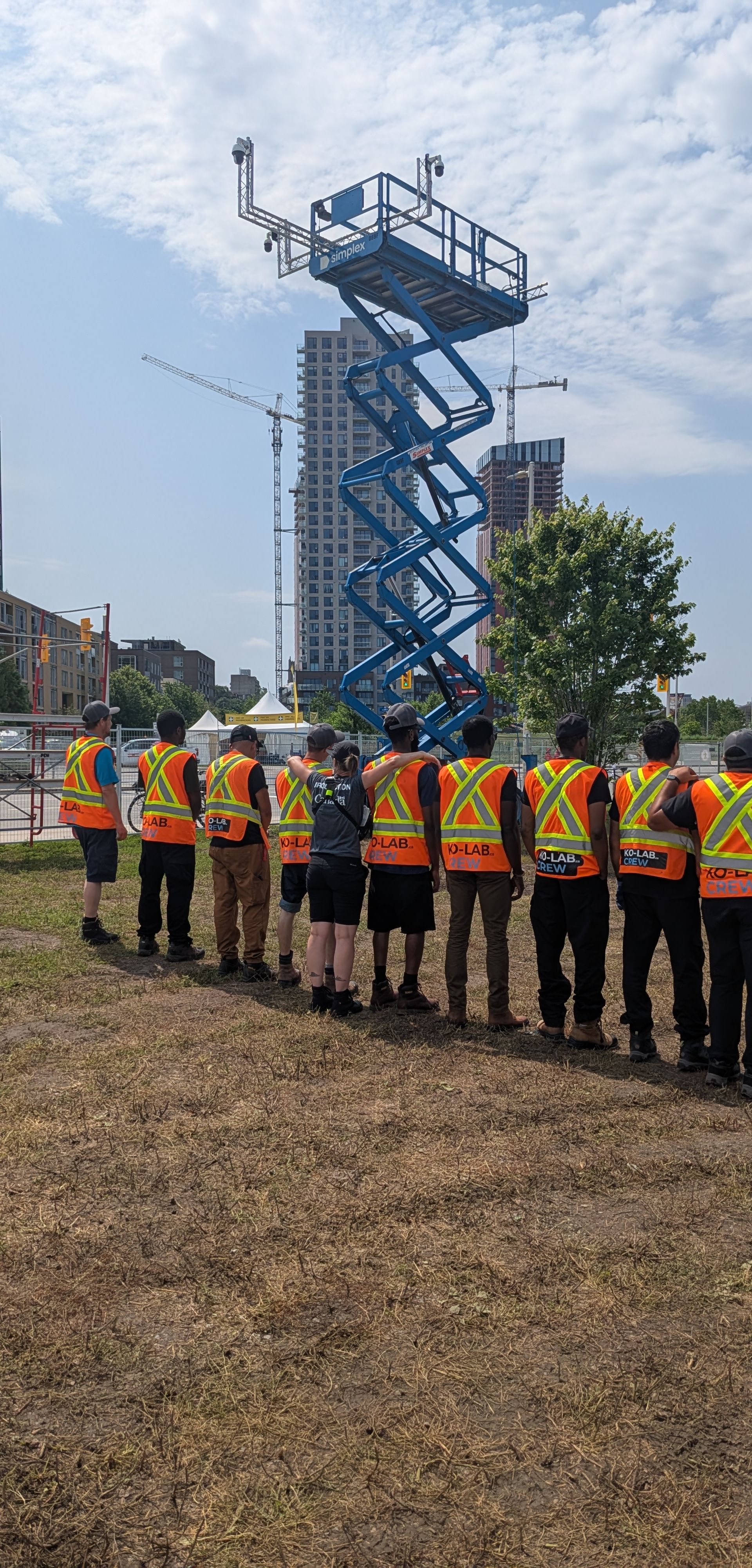 Équipe KO-LAB en opération sur le terrain, Canada Day 2026