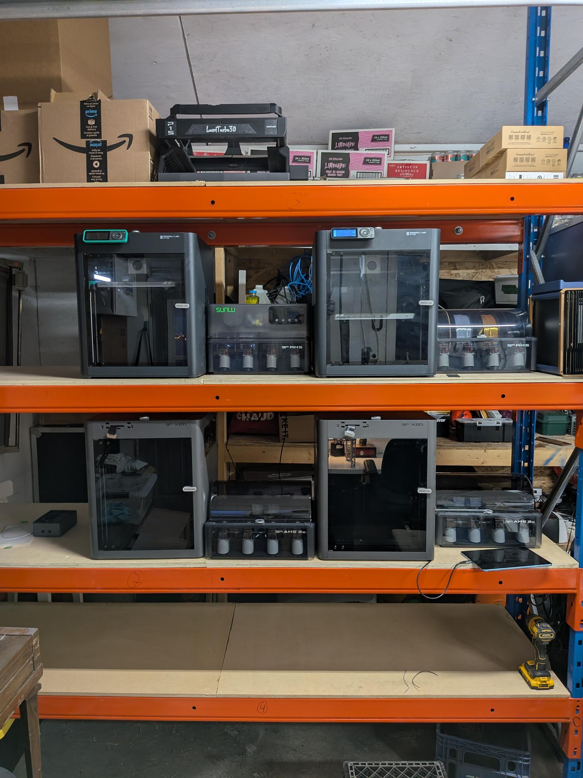 Vue d'ensemble de l'atelier Le LAB