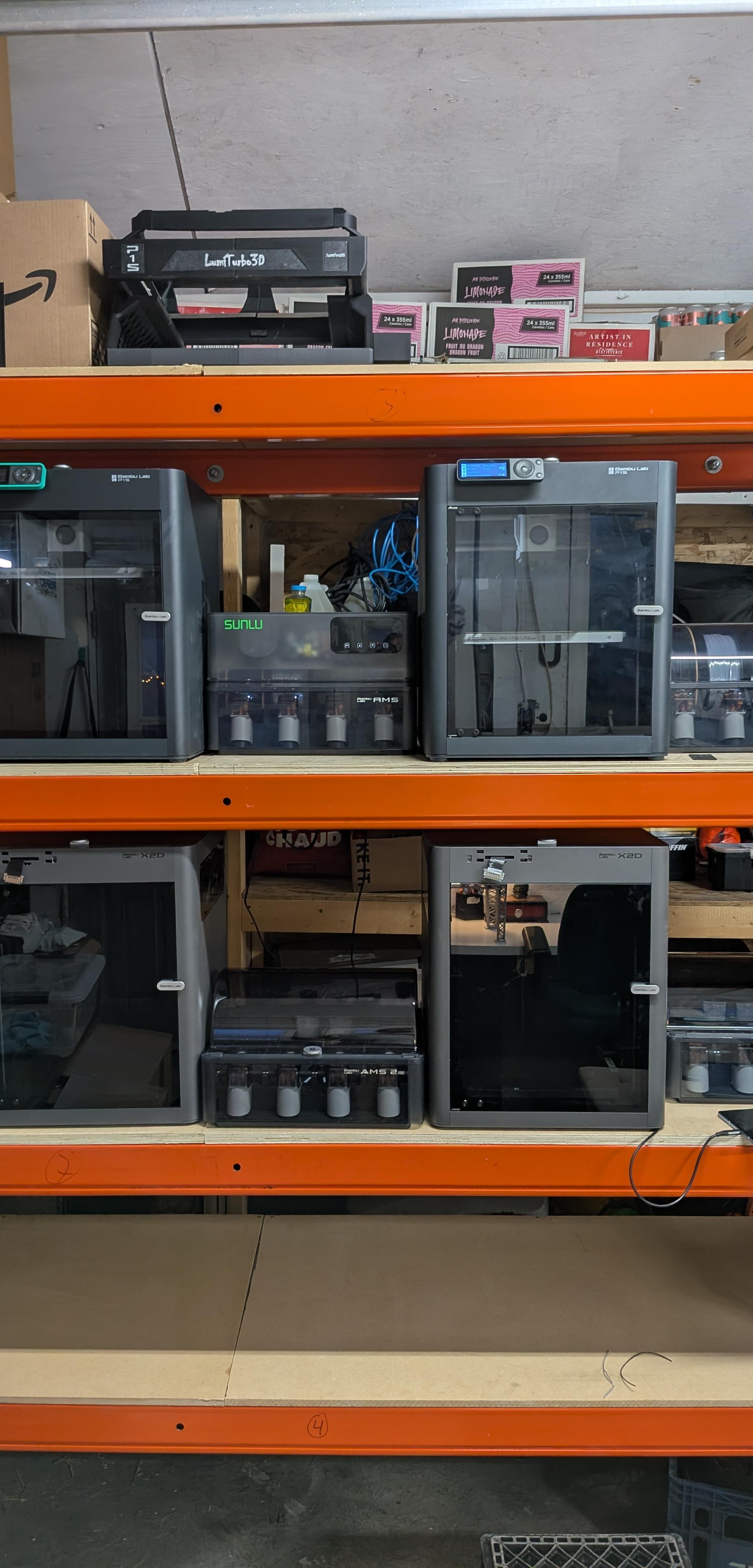 Vue d'ensemble de l'atelier Le LAB
