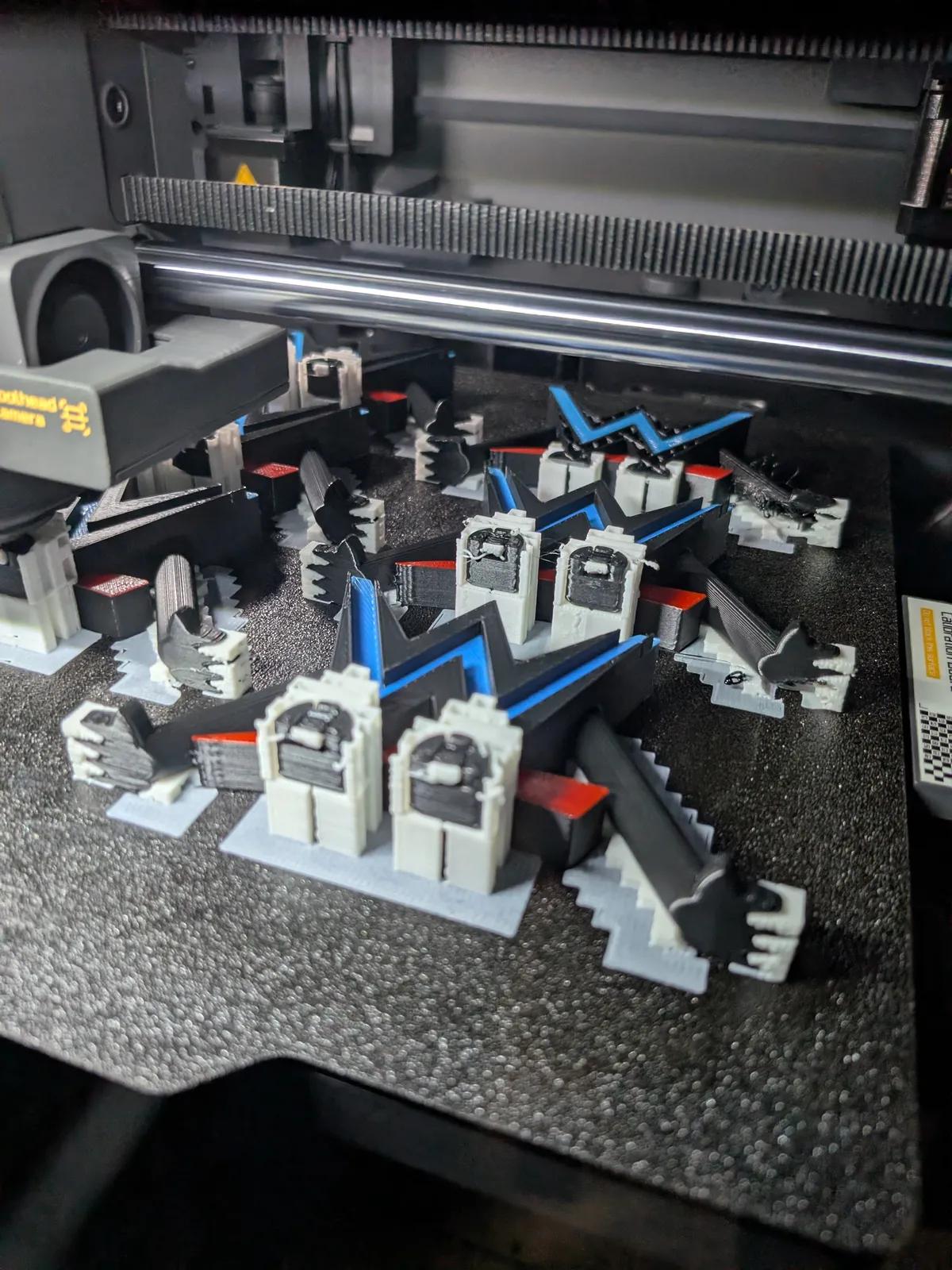 Petites pièces imprimées en série, atelier Le LAB